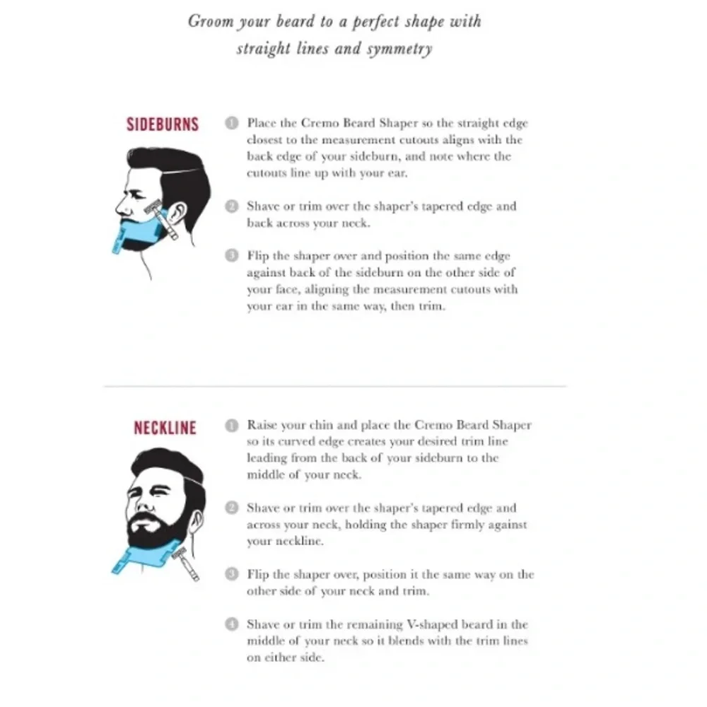 Cremo Beard Shaper Grooming Tool